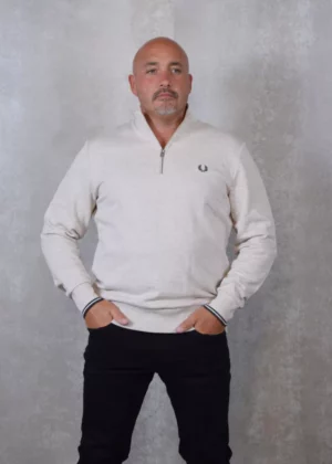 Fred Perry m3574 w50 porridge marl/anchor grey