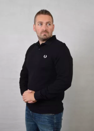 Fred Perry m6006 350 black/white