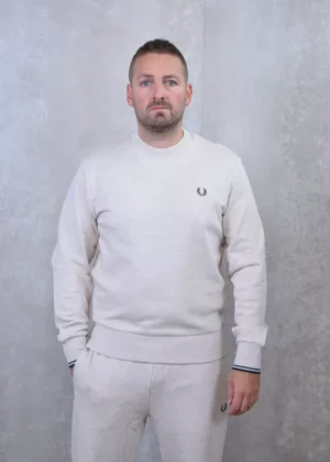 Fred Perry m7535 w50 porridge marl/anchor grey