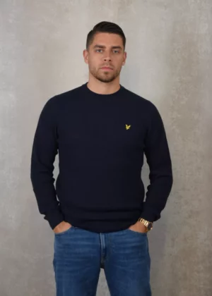 Lyle & Scott kn1907v z271 dark navy