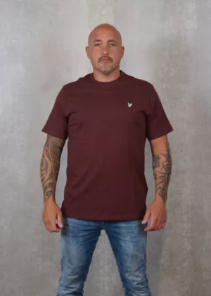 Lyle & Scott ts2141v x367 rubber red