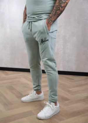 Malelions basic sweatpants 962 aqua grey
