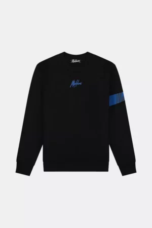 Malelions captain sweater 2.0 778 black/cobalt
