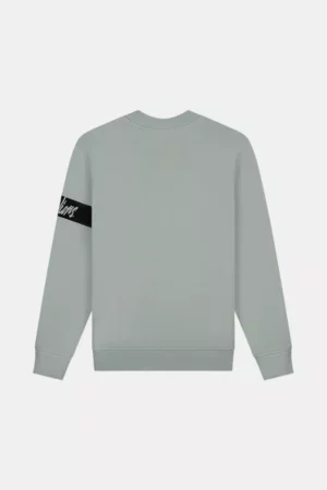 Malelions captain sweater 2.0 962 aqua grey