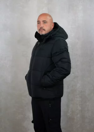 Malelions donn puffer jacket 900 black
