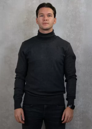 Malelions knitted turtleneck 201 antra