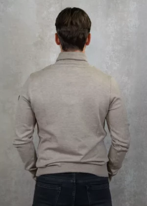 Malelions knitted turtleneck 336 taupe