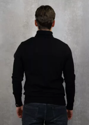Malelions knitted turtleneck 900 black