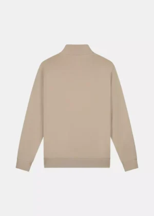 Malelions logo zip vest 336 taupe