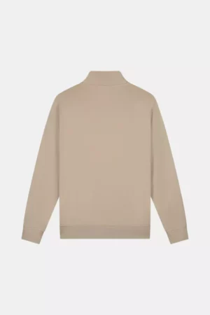 Malelions logo zip vest 336 taupe