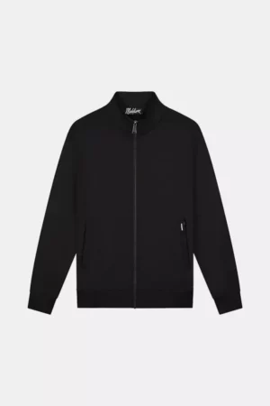 Malelions logo zip vest 900 black