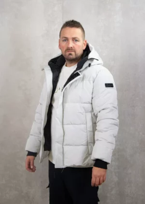 Malelions porter parka 022 cream