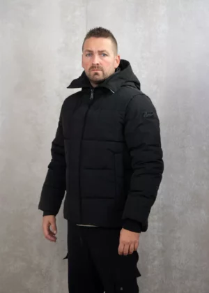 Malelions porter parka black 900