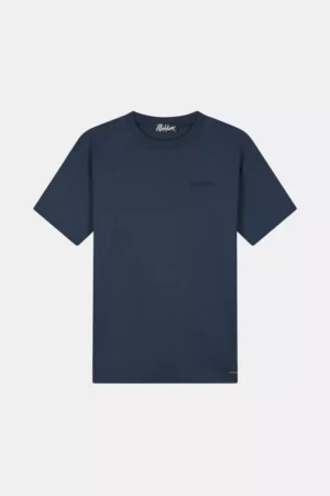 Malelions relaxed logo t-shirt 303 navy