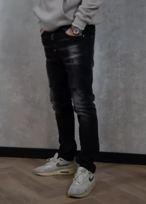Malelions tapered jeans 900 black