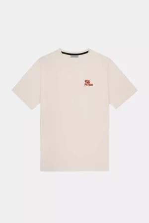 OFF THE PITCH fullstop slim fit tee 102 egret
