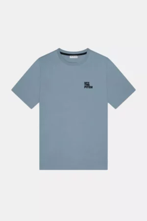 OFF THE PITCH fullstop slim fit tee 610 silver blue