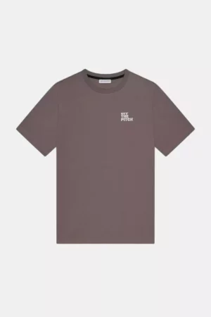 OFF THE PITCH fullstop slim fit tee 858 mud olive