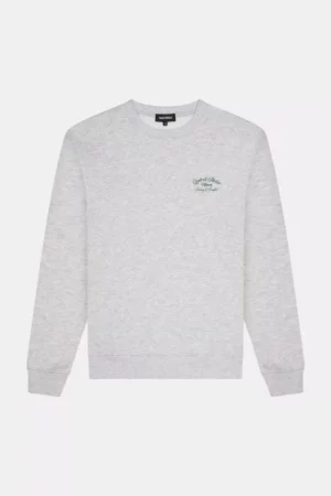 Quotrell atelier milano crewneck light grey melee/gre