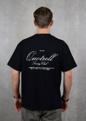 Quotrell atelier milano t-shirt black/white