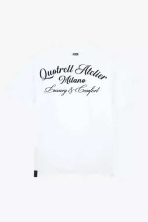 Quotrell atelier milano t-shirt white/black