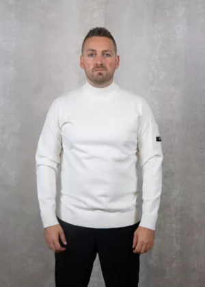 Quotrell cannes knitted sweater ecru