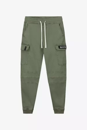 Quotrell casablanca cargo pants army green