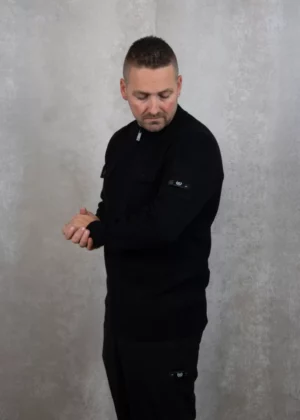 Quotrell fromanteel knitted vest black
