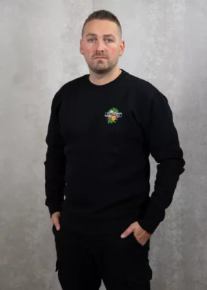 Quotrell mineola crewneck black/white