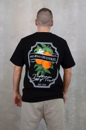 Quotrell mineola t-shirt black/white