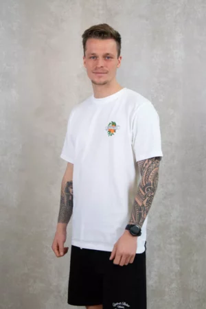 Quotrell mineola t-shirt white/black