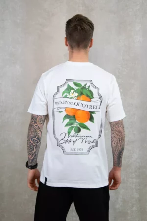 Quotrell mineola t-shirt white/black