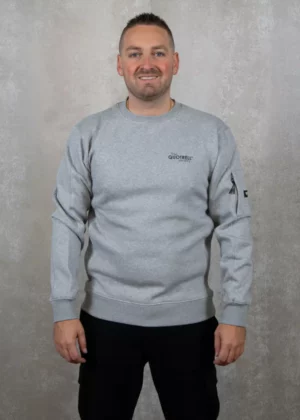 Quotrell toulouse crewneck grey melee/black