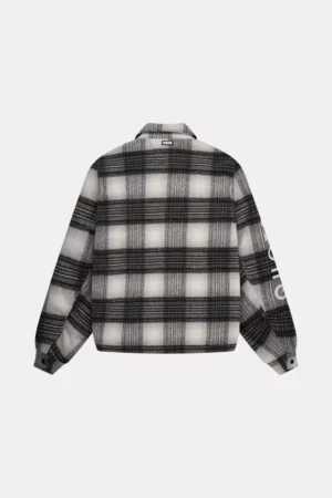 Quotrell wyatt quilted jacket black/white