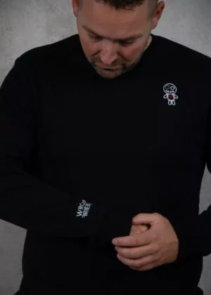 Wrong Friends lodi sweater black