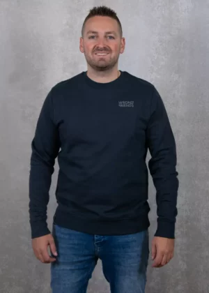 Wrong Friends luxor sweater antracite