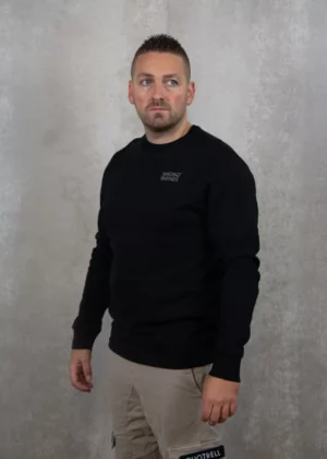 Wrong Friends luxor sweater black