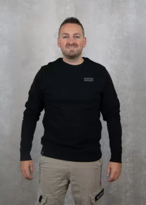 Wrong Friends luxor sweater black