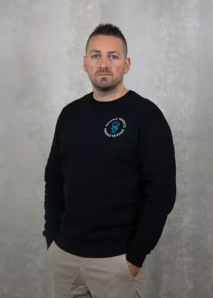 Wrong Friends memphis sweater black