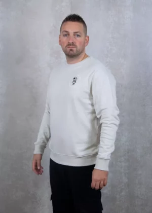 Wrong Friends memphis sweater light grey