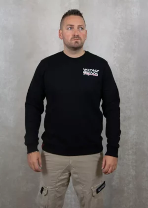 Wrong Friends taos sweater black