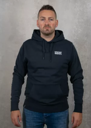 Wrong Friends verona hoodie anthrhacite