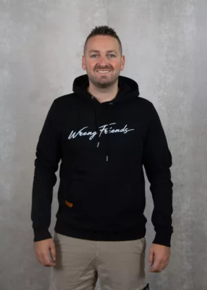 Wrong Friends vigo hoodie black