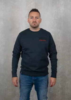 Wrong Friends wf design house sweater anthracite