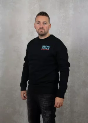 Wrong Friends wf design house sweater black