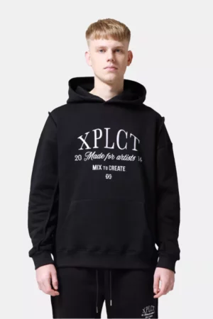 XPLCT carbon hoodie black