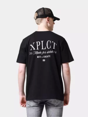 XPLCT carbon tee black
