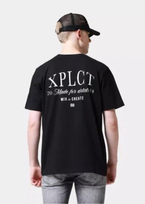 XPLCT carbon tee black