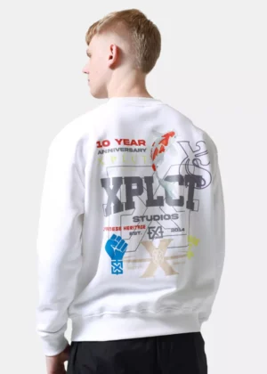 XPLCT decade sweater white