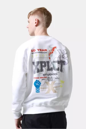 XPLCT decade sweater white